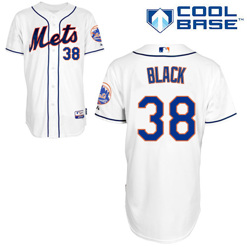 Vic Black #38 Youth Baseball Jersey-New York Mets Authentic Alternate 2 White Cool Base MLB Jersey